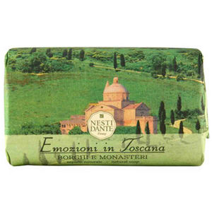 صابون مغذی نستی دانته Nesti Dante مدل EMOZIONI IN TOSCANA VILLAGES & MONASTERIES وزن 250 گرم