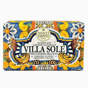 صابون مغذی نستی دانته Nesti Dante مدل VILLA SOLE PINAPLE FLOWERS وزن 250 گرم 