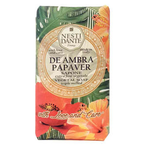 صابون مغذی نستی دانته Nesti Dante مدل De Ambra Papaver وزن 250 گرم