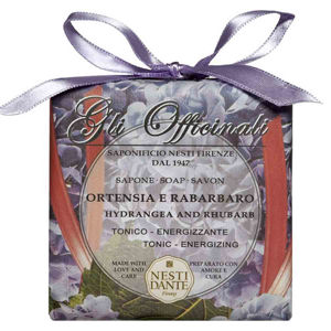 صابون مغذی نستی دانته Nesti Dante مدل hydrangea & rhubarb وزن 200 گرم