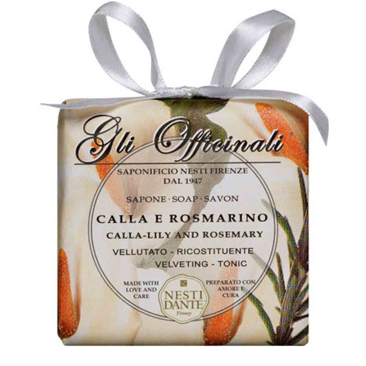 صابون مغذی نستی دانته Nesti Dante مدل Calla-Lily and Rosemary وزن 200 گرم
