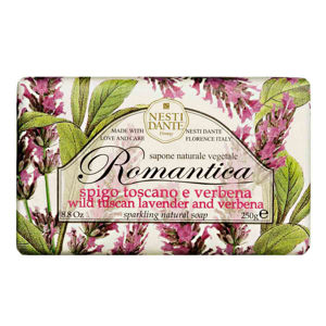 صابون مغذی نستی دانته Nesti Dante مدل Romantica Sparkling Wild Tuscan Lavender & Verbena وزن 250 گرم