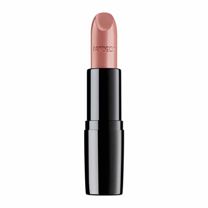 رژلب جامد براق شماره 879 آرت دکو artdeco مدل perfect color وزن 4 گرم