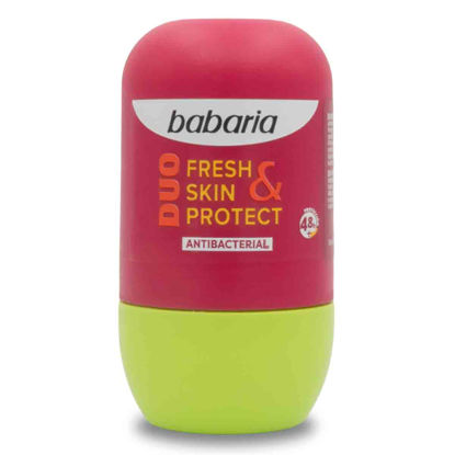 مام رول ضد تعریق 48 ساعته باباریا babaria مدل فرش اسکین پروتکت Fresh Skin Protect حجم 50 میل