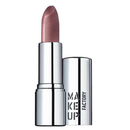 رژلب جامد براق شماره 04 میکاپ فکتوری MAKEUP FACTORY مدل شیمر shimmer وزن 3 گرم