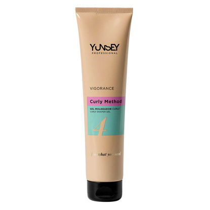 ژل حالت دهنده موهای فر یانسی Yunsey مدل Curly Method حجم 175 میل