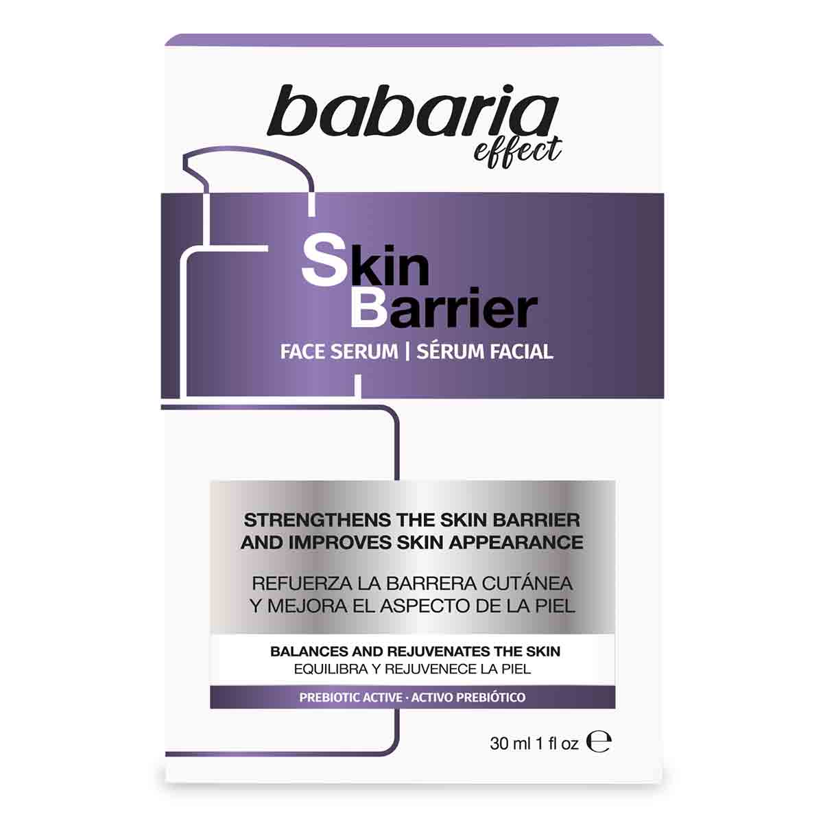 سرم صورت تقویت کننده سد دفاعی باباریا Babaria مدل Skin Barrier حجم 30 میل