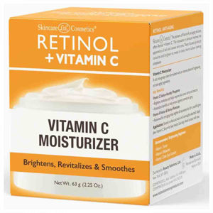 کرم مرطوب کننده و روشن کننده رتینول RETINOL مدل ویتامین سی VITAMIN C حجم 63 میل