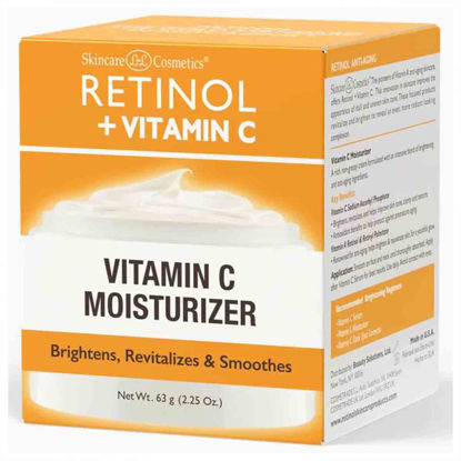 کرم مرطوب کننده و روشن کننده رتینول RETINOL مدل ویتامین سی VITAMIN C حجم 63 میل