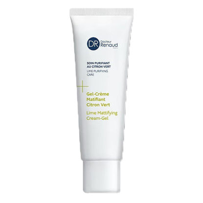 کرم ژل مات‌کننده و کنترل‌کننده چربی پوست لیمو ترش دکتر رناد Dr. Renaud مدل Lime Matifying Gel-Cream حجم 50 میل