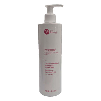 شیر پاک‌کن و پاک‌کننده ملایم آرایش تمشک دکتر رناد Dr. Renaud مدل Raspberry Cleansing Milk حجم 200 میل